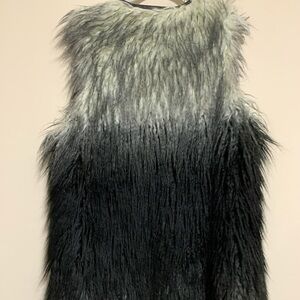 Aryn k fake fur vest